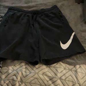Black Plus Size Nike Shorts